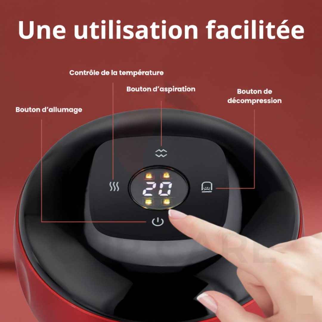 Ventouse intelligente chauffante Cup Care